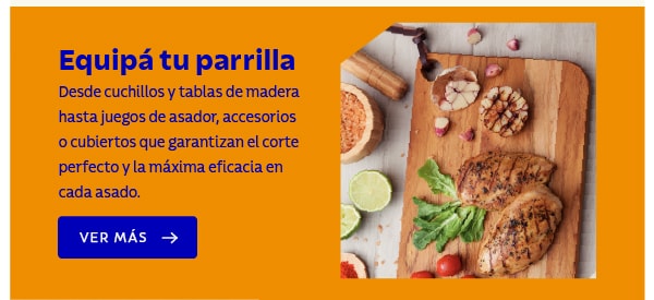 Equipá tu parrilla